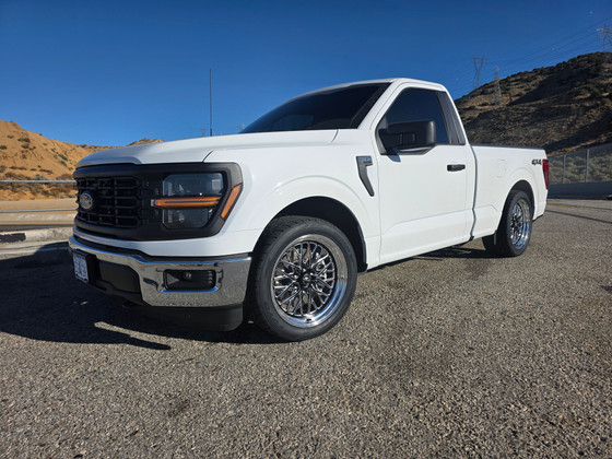 Owner Spotlight: Kye's Lowered 2026 F-150 XL with Billet Specialties Redline LT Wheels