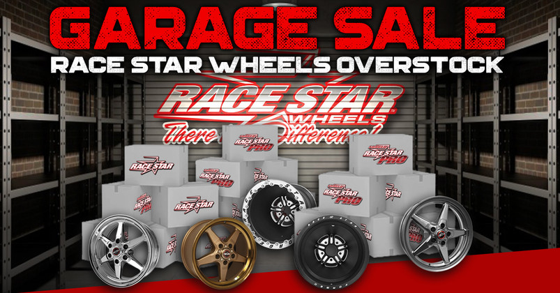 February 2024 Overstock Garage Sale: Up to 50% Off Race Stars and More at DragRacingWheels.com!