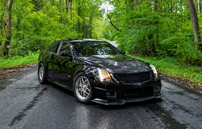 Owner Spotlight: Nathan’s 2010 Cadillac CTS-V Sedan on Billet Specialties Win Lite Wheels