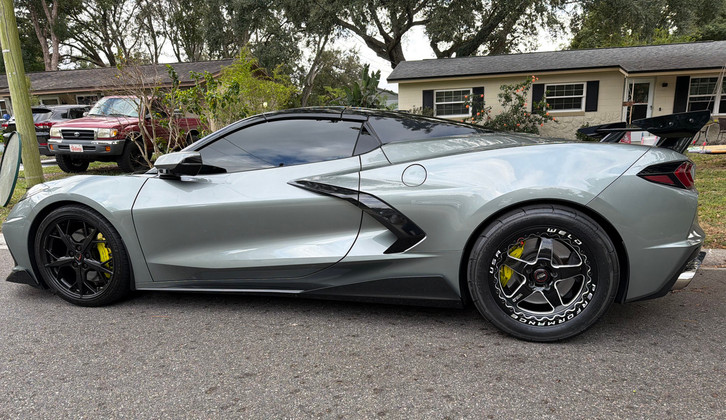 Owner Spotlight: Joe’s 2022 Corvette C8 Z51 on WELD Ventura 5 Beadlock Drag Wheels