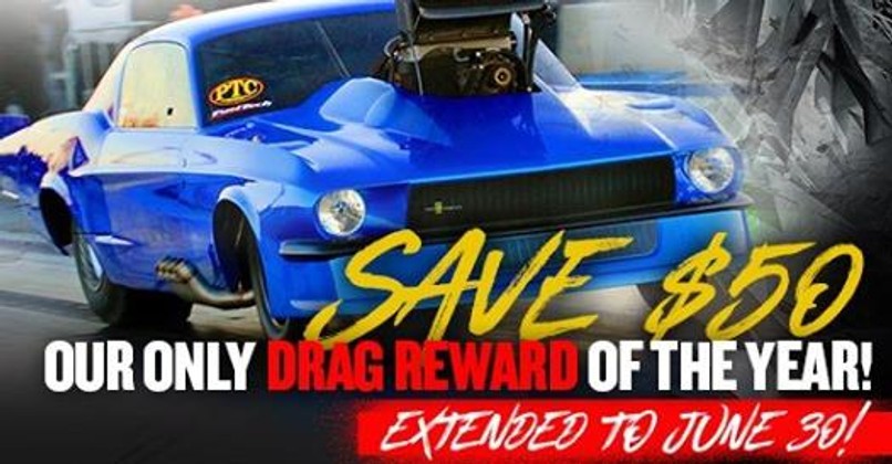 $50 Mail-In-Rebate on Mickey Thompson Drag Tires Extended to June 30th, 2020! (ET Drag, ET Street R, ET Street S/S, Pro Bracket Radial)