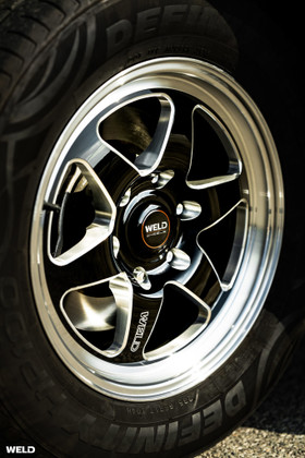 PRE-ORDER NOW: WELD Ventura 6 Beadlock & Non-Beadlock Drag Gloss Black Wheels with Milled Spokes for Sierra, Silverado, F-150 and Trailblazer SS @ DragRacingWheels.com