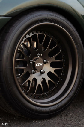 CCW Classic Forged Wheels – Matte Dark Bronze for Highland Green Ford Mustang (1999–2004 GT, Mach 1, Bullitt & SVT Cobra)