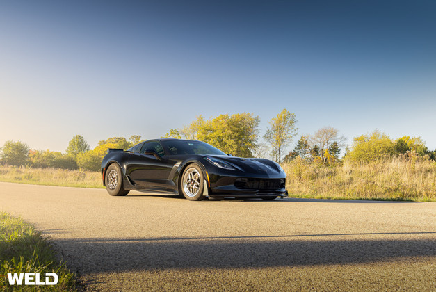 Dominate the Strip: WELD Laguna Drag Wheels and Rims for Your 2014-2019 C7 Z06 Corvette!