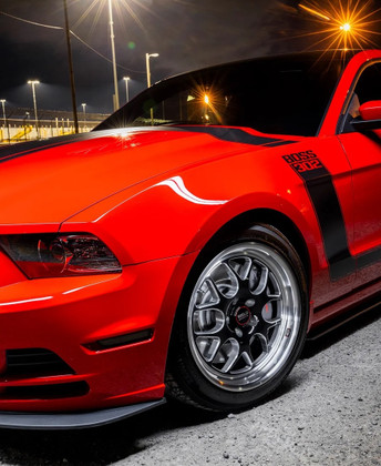 WELD Solana Wheels: 18x9 Front & 17x10 Beadlock Rears for 2013 Race Red Ford Mustang Boss 302!