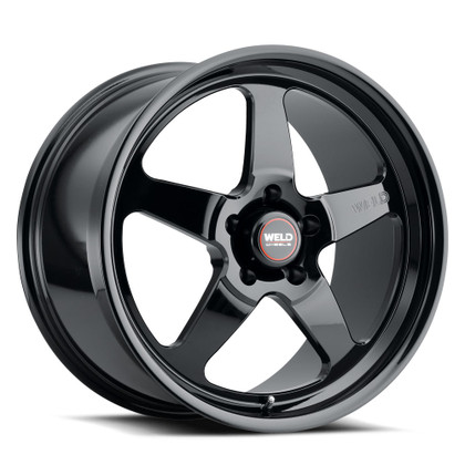 NOW IN-STOCK: WELD Ventura 5 Drag Wheels in Full Gloss Black Finish for Camaro (2010-2023) & Mustang (S197, S550, S650) Applications!