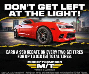 Save Up to $150 on Mickey Thompson ET Street R, ET Drag, Pro Drag Radial & More