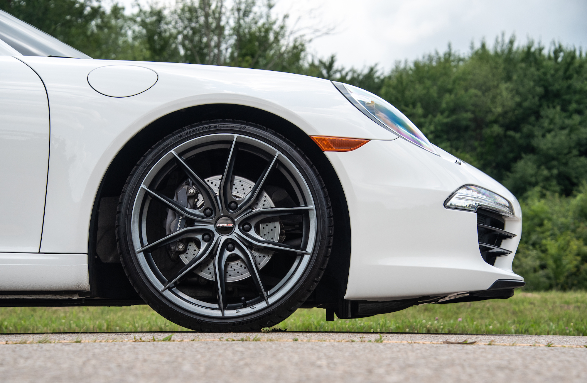 Forgeline F01 Anthracite Wheel 20x9 +52 5x130BC (Porsche 997 991