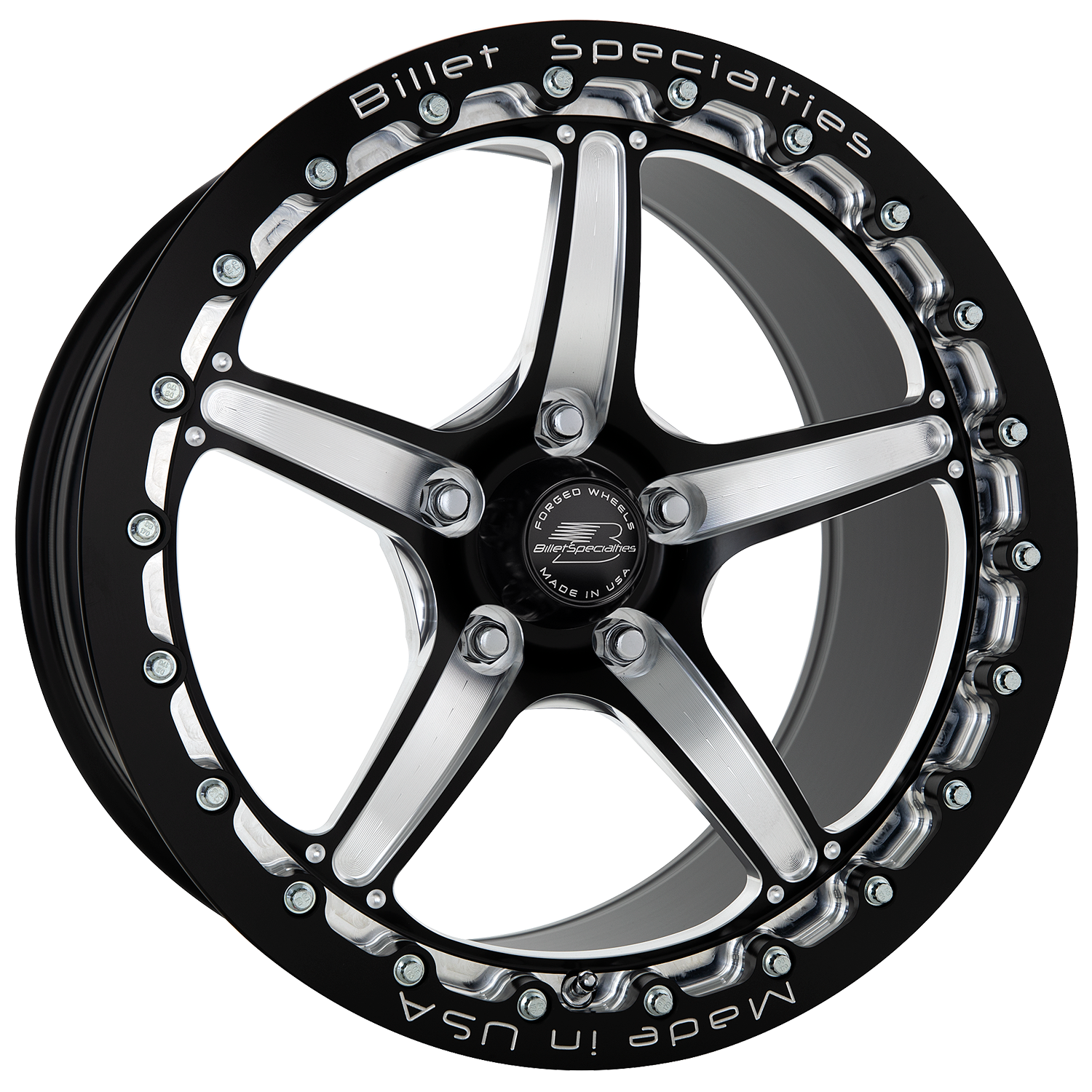 Billet Specialties Street Lite 17x10 | 5x4.75BC | 6.95in BS Single