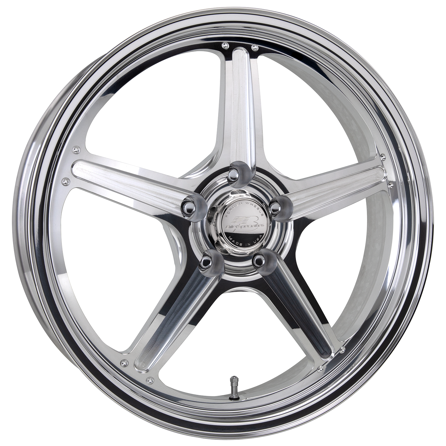 【R&B】xplicit Billet Specialties Street Lite 18x5 | 5x4.75 BC | 2.125in BS Black