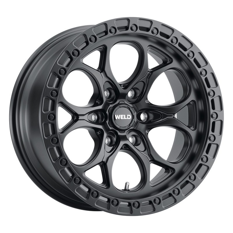 WELD Ledge 6 Satin Black Wheel | 18x9 | Ram TRX | 6x139.7 BC (6x5