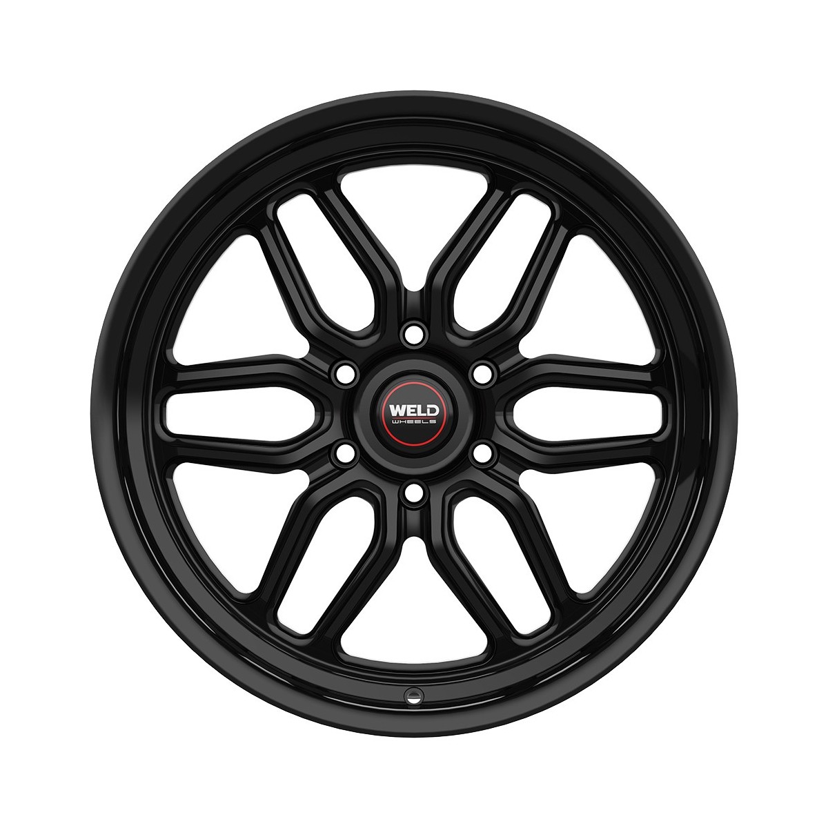 WELD F-150 Laguna 6 Drag 17x10 Gloss Black Wheel | 6x135 BC (F-150