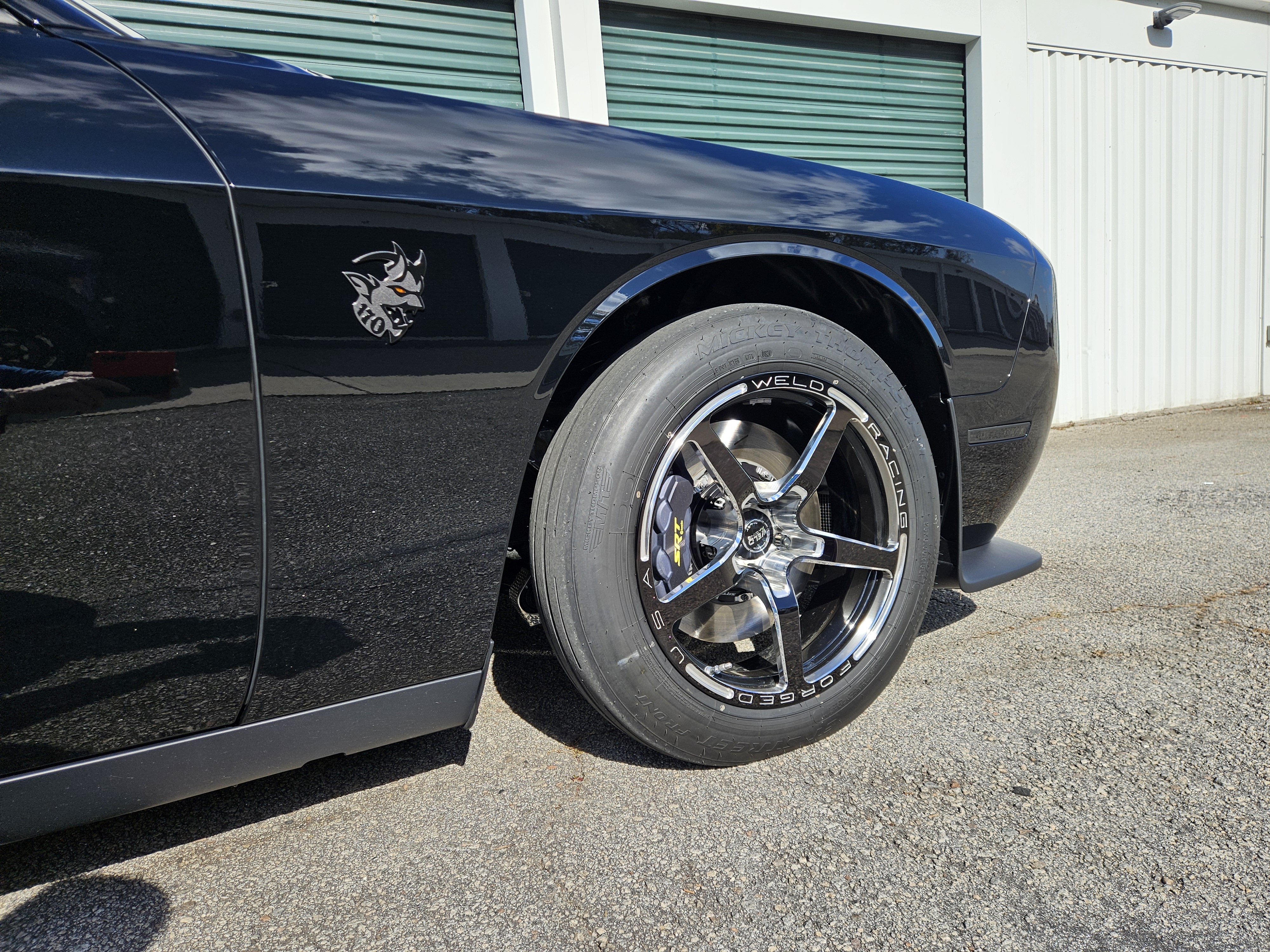 Weld Hellcat Charger Challenger Alumastar 1-Piece 18x6 / 5x115 BP