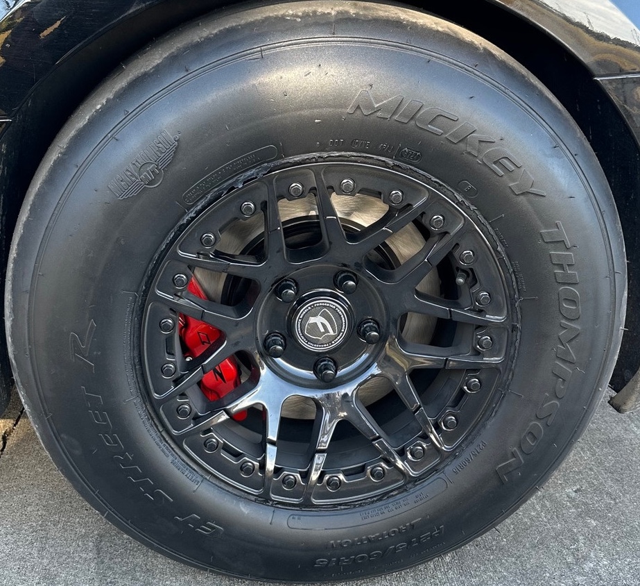 Forgestar F14 Beadlock 15x10 Hellcat Satin Black Wheel +22 5x115BC