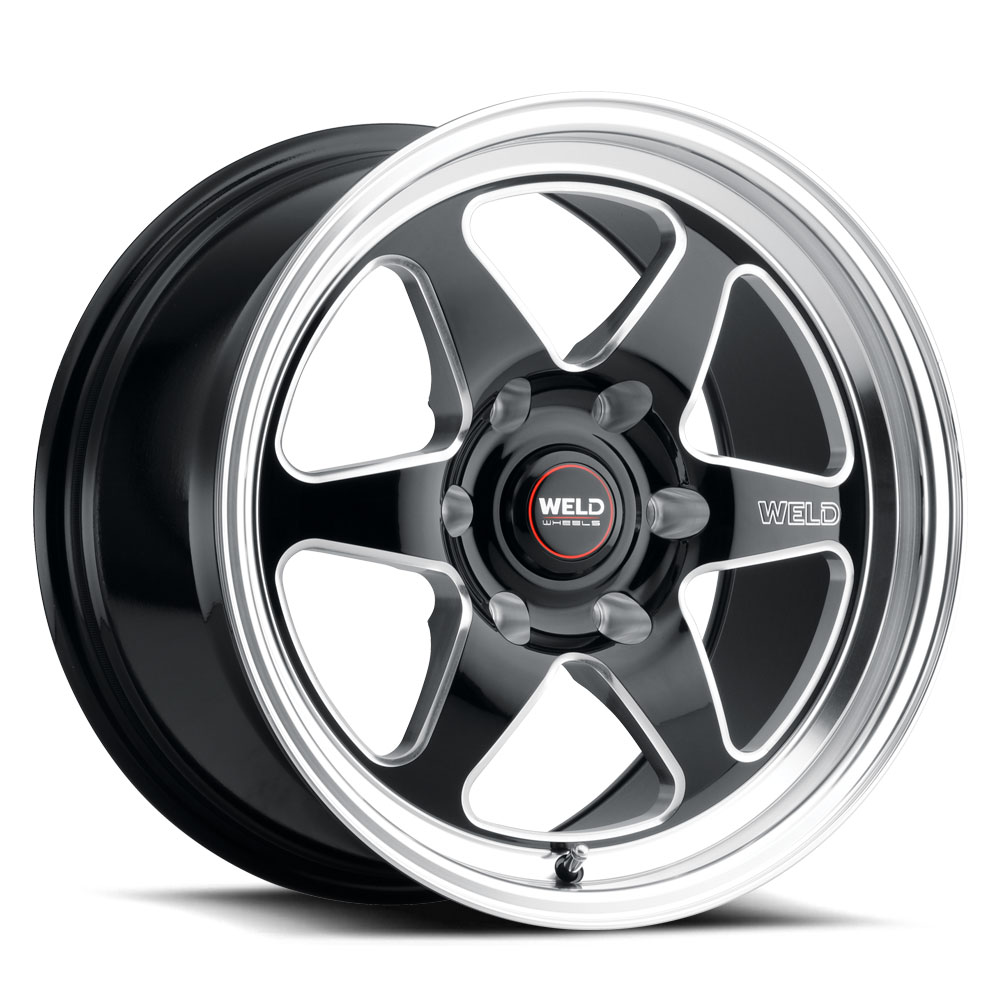 WELD F-150 Ventura 6 Drag Black Wheel 20x7 | 6x135 BC (F-150) | +