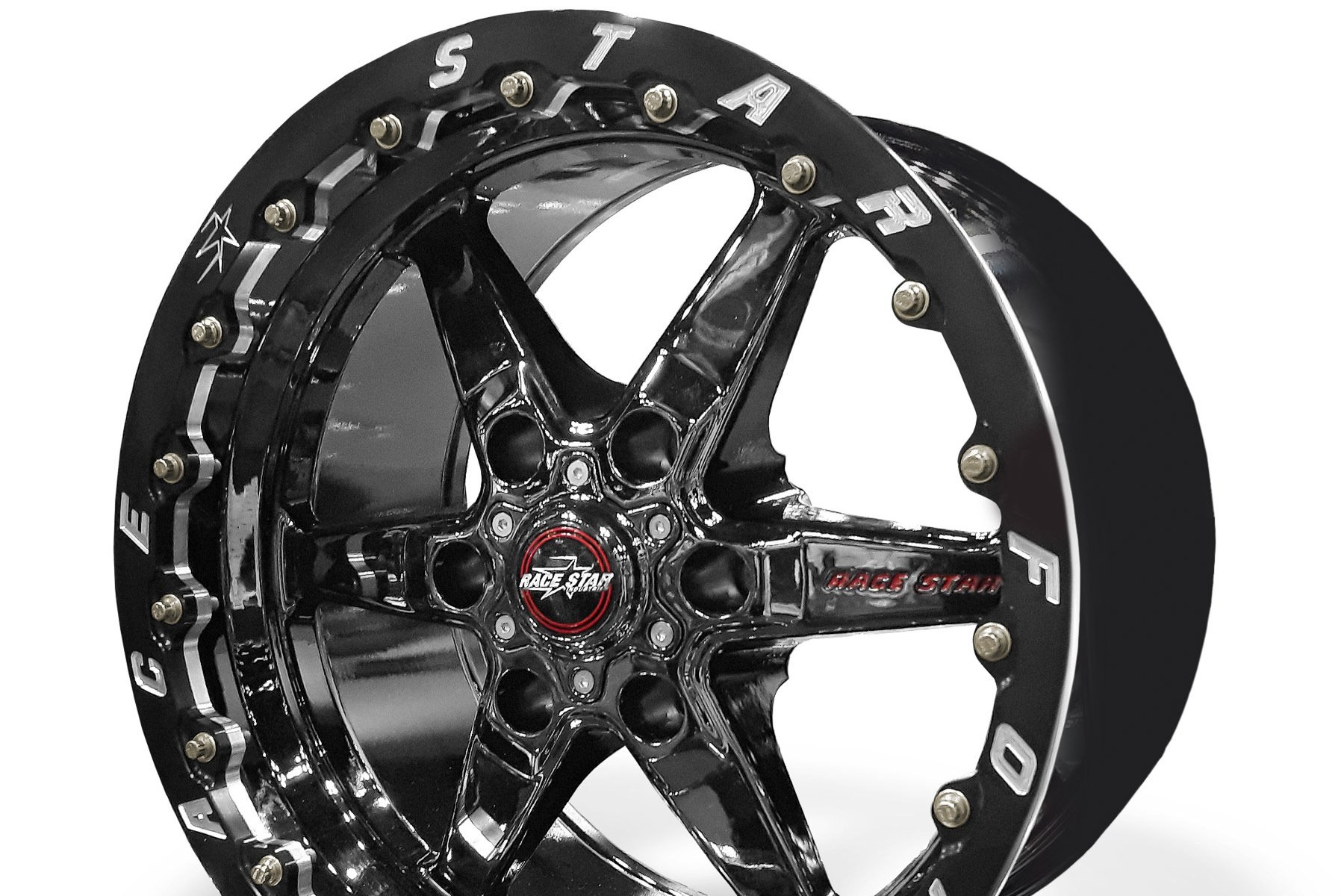 Race Star 93 Truck Star Sierra Silverado Beadlock Gloss Black