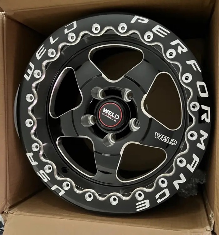 WELD Ventura 5 Beadlock Drag Camaro SS ZL1 Wheel 15x10 | 5x120 BC