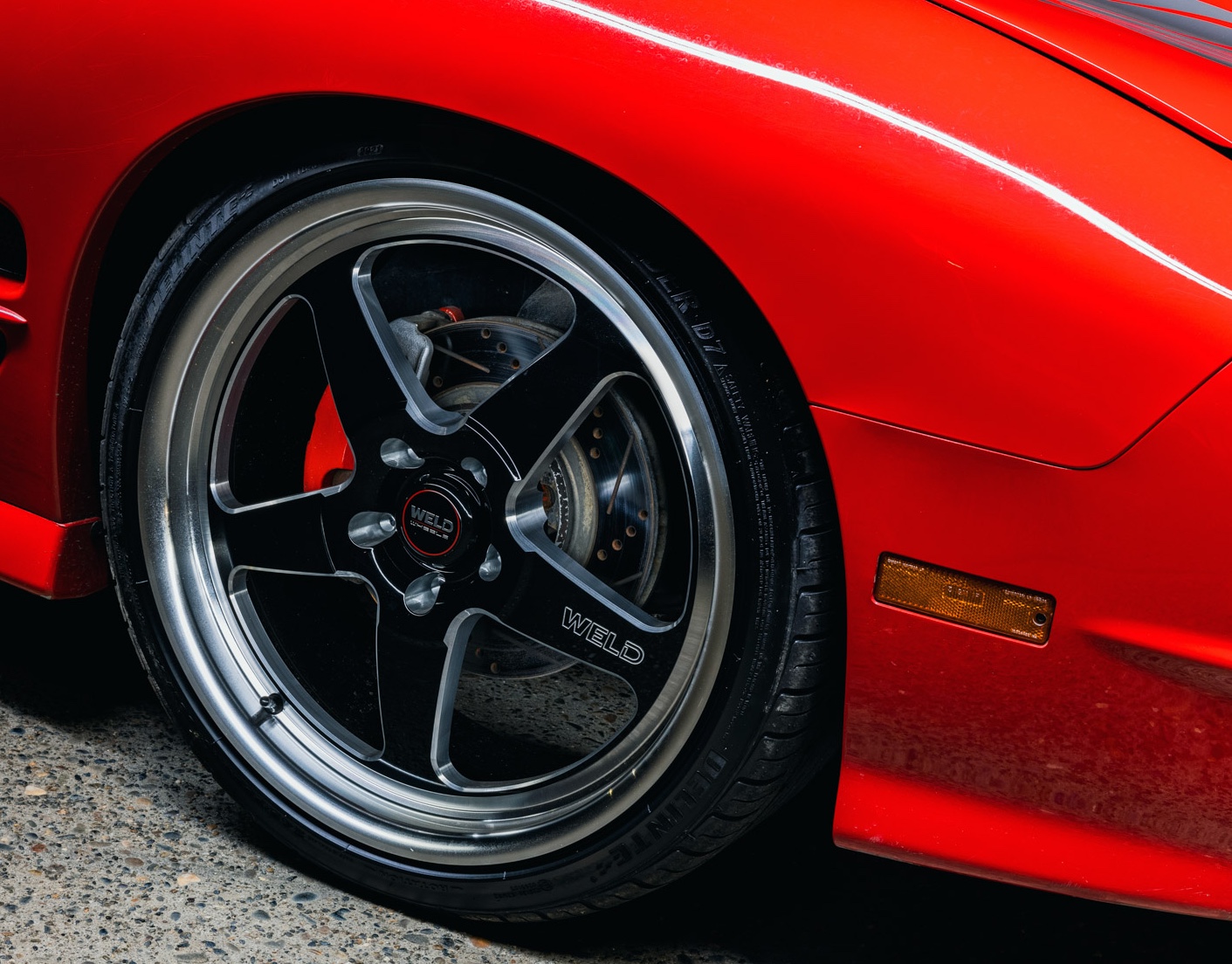 WELD Ventura 5 Street Gloss Black Wheel C8 Corvette 20x9 | 5x120