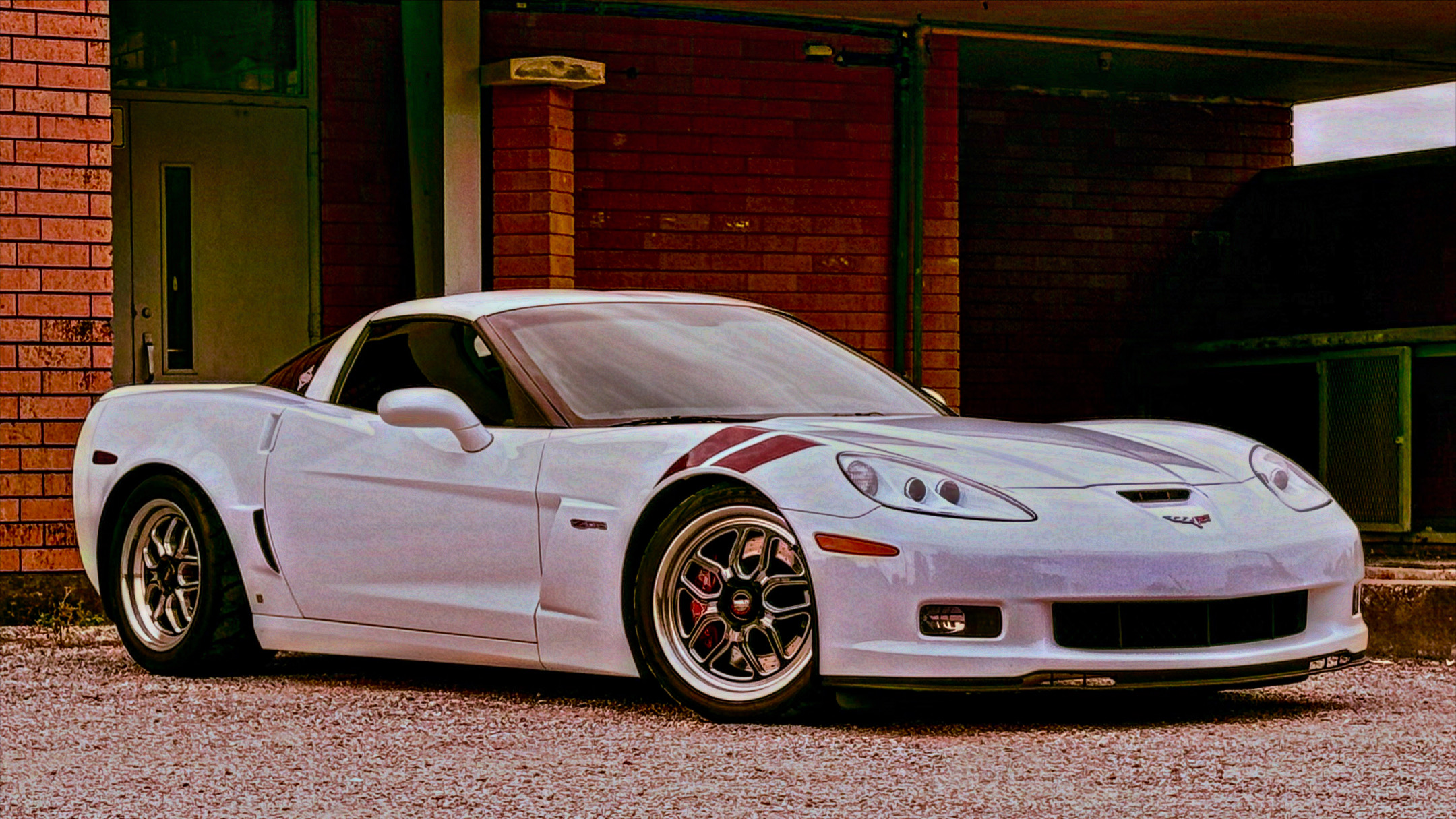 WELD Laguna Drag Z06 C6 Grand Sport Black Wheel 17x11