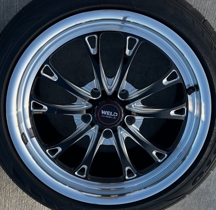 WELD Belmont Drag Supra MKV Black Wheel 17x10 | 5x112 BC | +40