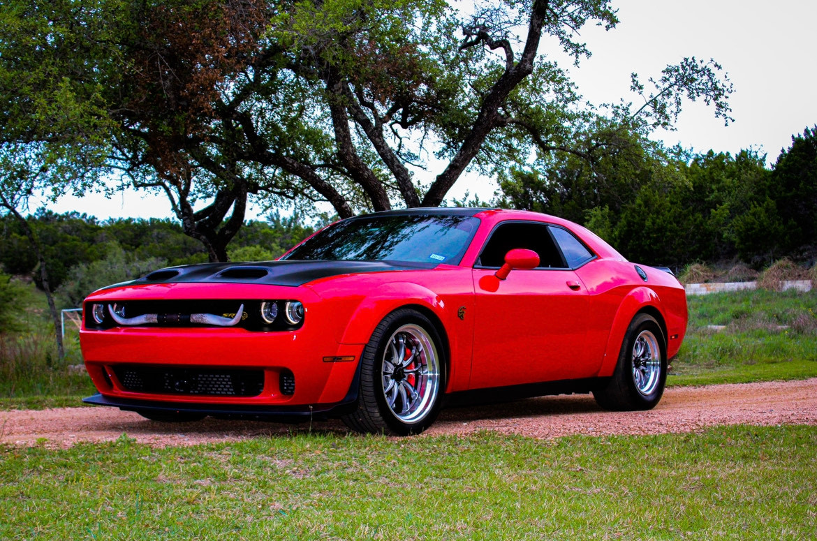 WELD Belmont Hellcat Widebody Charger Challenger Drag Gloss Black