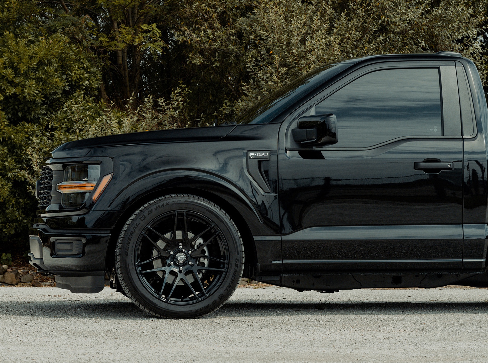 Forgestar X14 F150 Expedition Black Wheel 22x10 | 6x135 BC (F-150
