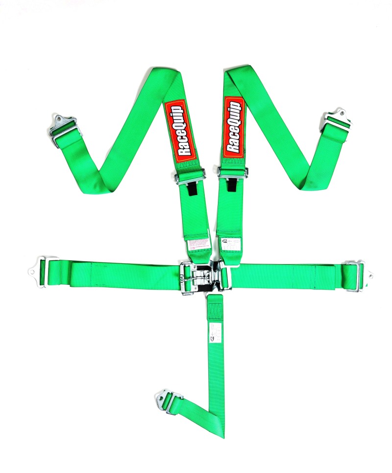 RaceQuip Green L L 5pt Seat Belt 711071 Christmas Deals End of Year Discounts DragRacingWheels