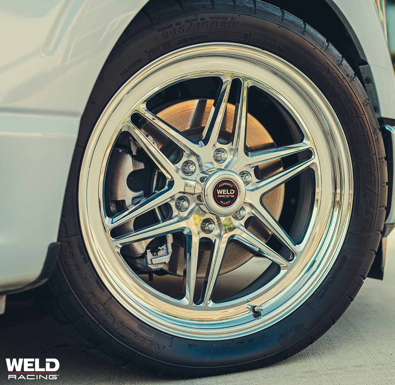 Weld RT-S Sierra / Silverado S81 HD Forged 17x10 / 6x5.5 BP / 6.2