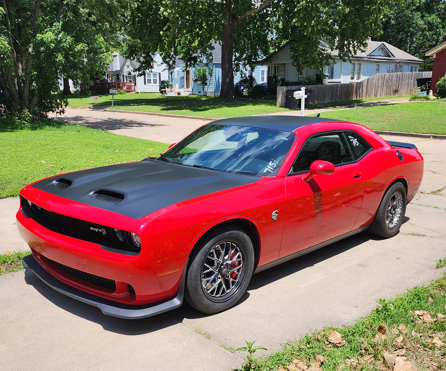 Owner Spotlight: Josh's 2022 Dodge Challenger Hellcat on Billet Specialties Redline & WELD Ventura 5 Beadlock Wheels.