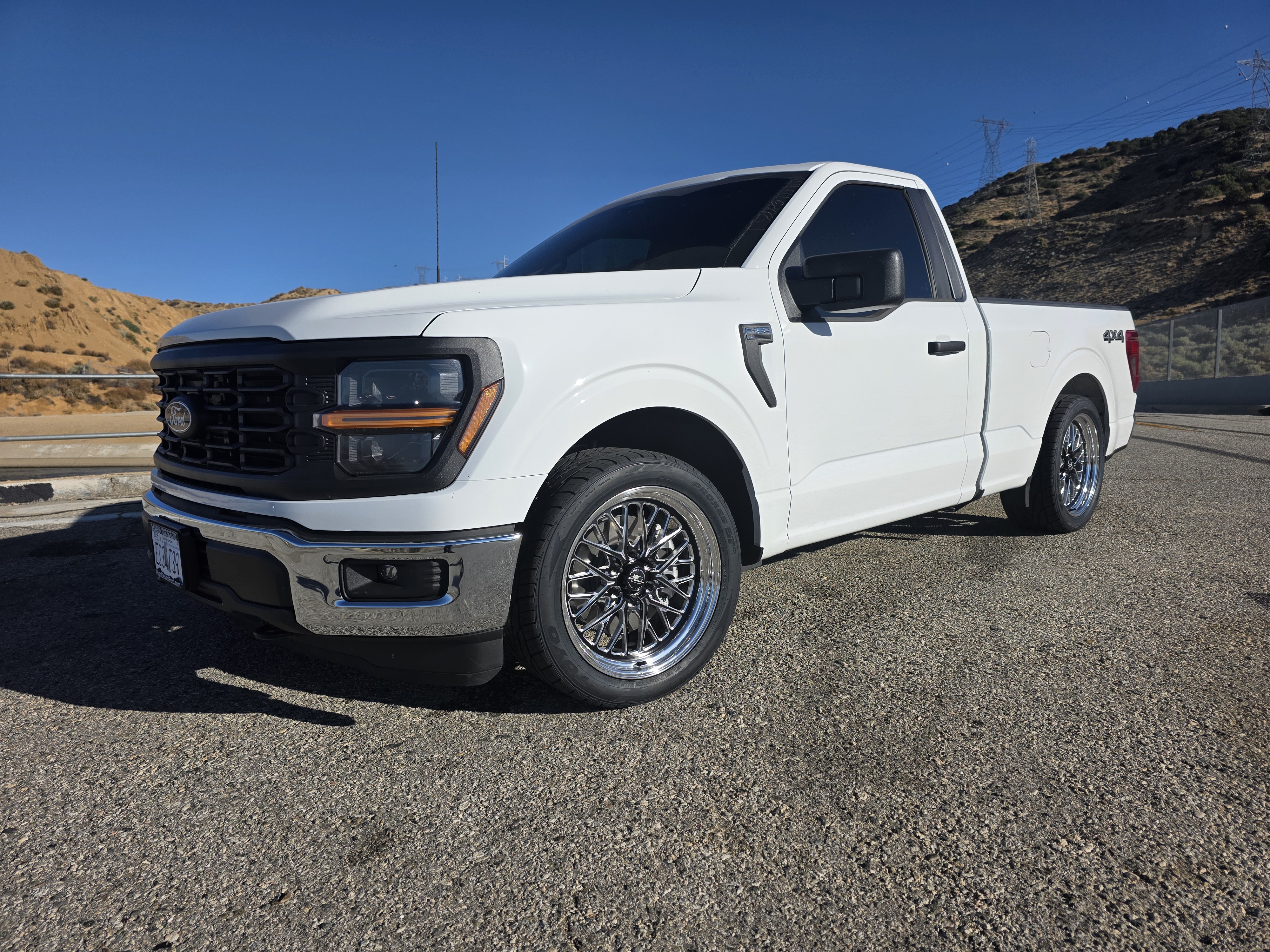 Owner Spotlight: Kye's Lowered 2026 F-150 XL with Billet Specialties Redline LT Wheels