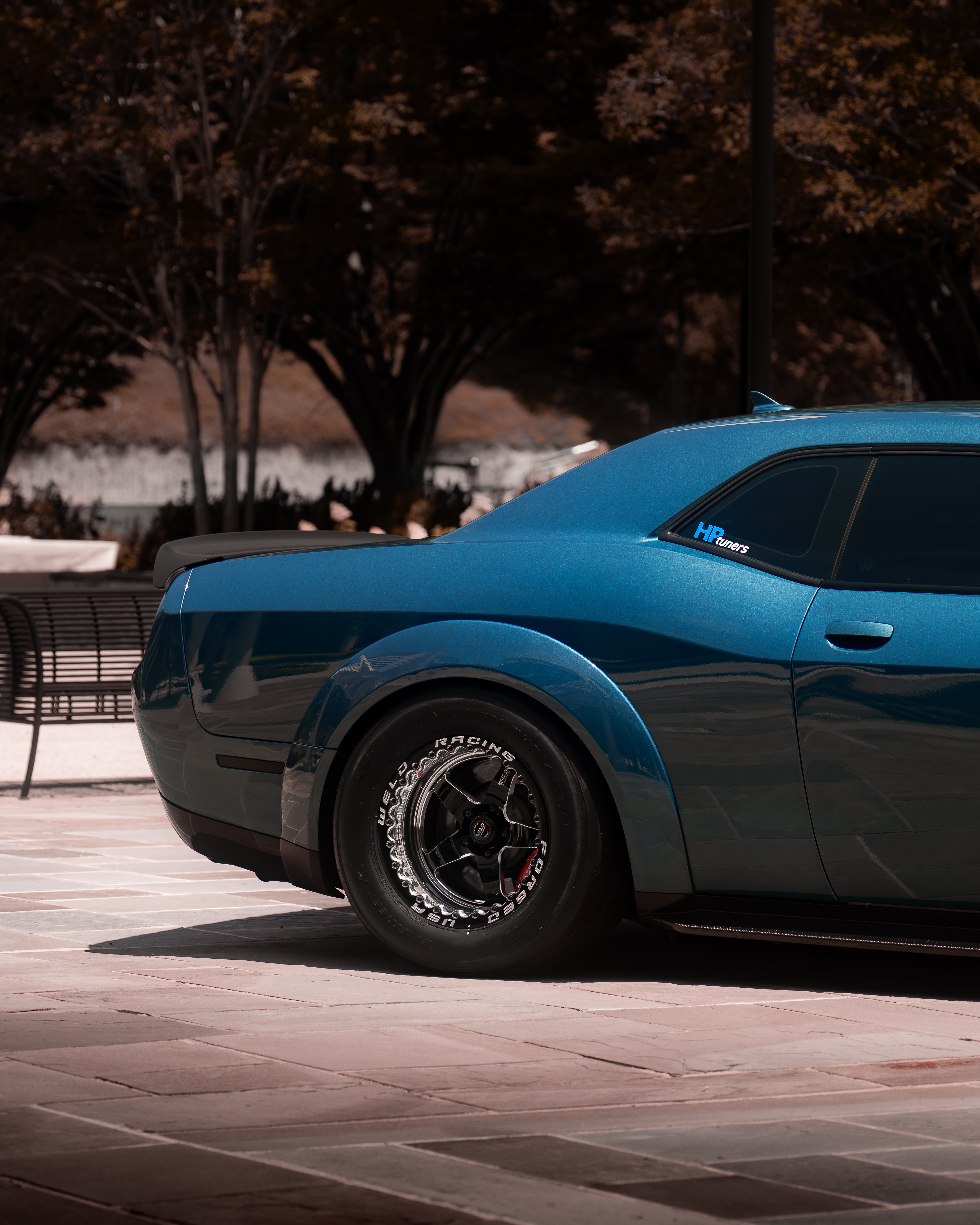 Hooked and Loaded: @boostedceddy’s Widebody Hellcat on WELD S71 17x11 Beadlocks and Mickey ET 315/50R17 Street Rs