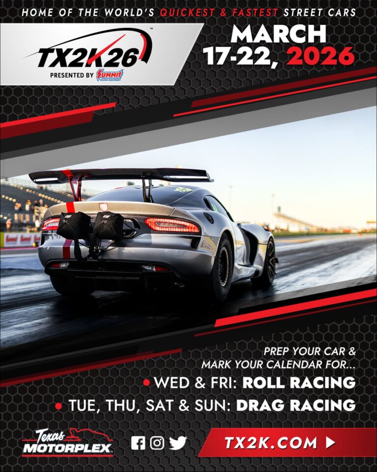 TX2K26 Race Prep Guide: Drag Wheels, Tires & Track-Ready Setups for Texas Motorplex (March 17–22, 2026)