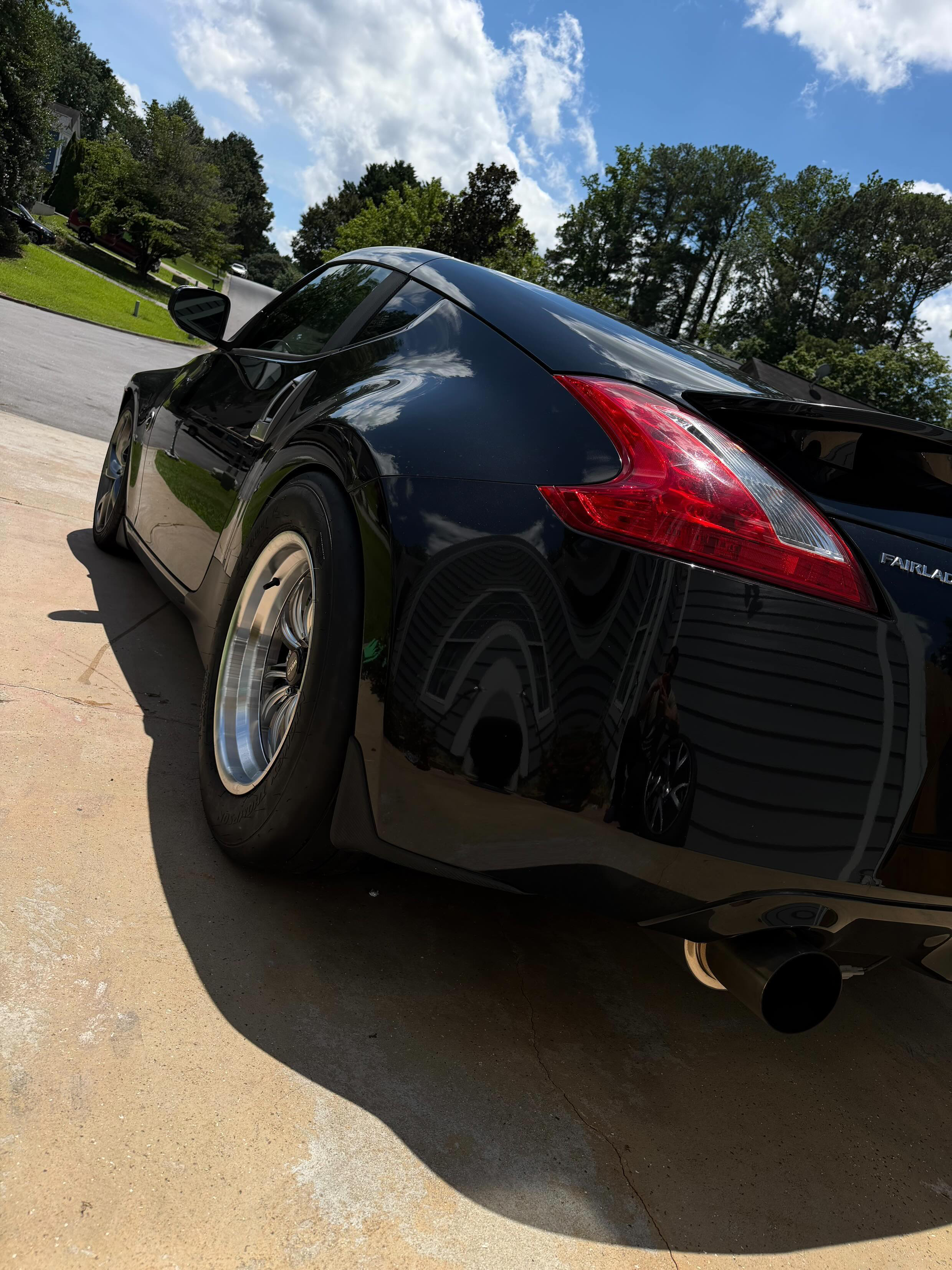 Owner Spotlight: Aaron's Nissan 370Z Touring  On WELD Belmont Drag Wheels.