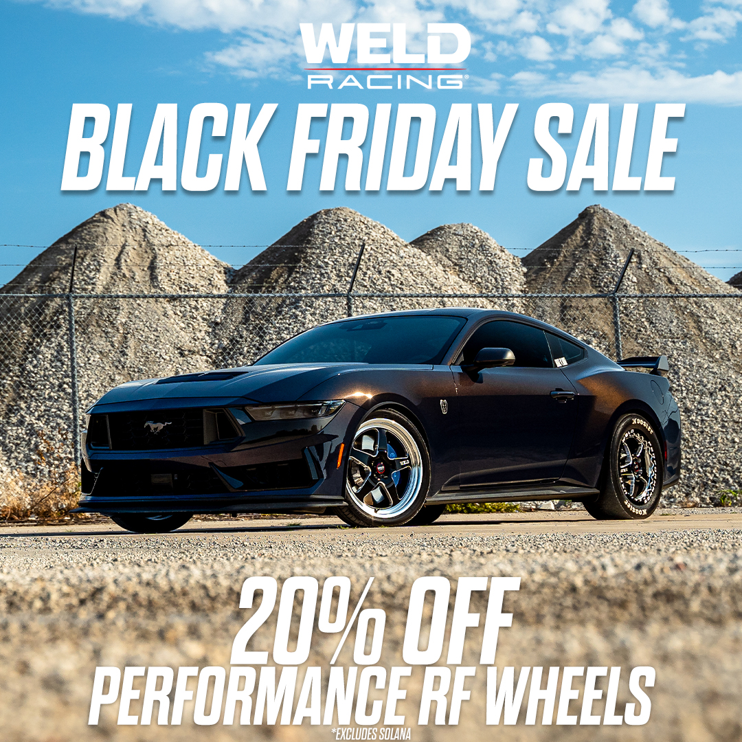 Black Cyber 2024 20 Off WELD Laguna, Belmont, and Ventura Wheels