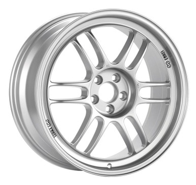 Enkei Racing RPF1 17x7.5 5x112 48mm Offset 73mm Bore Silver Racing