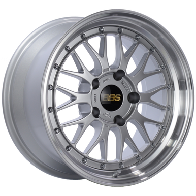 BBS LM 19x11 5x130 ET50 CB71.6 Diamond Silver Center Diamond Cut Lip Wheel main image 1