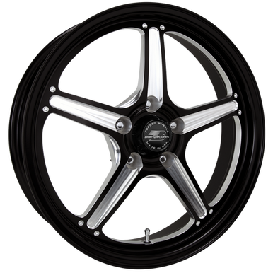 Billet Specialties Street Lite 17x4.5 | 5x4.5 BC | 2.00in BS Black