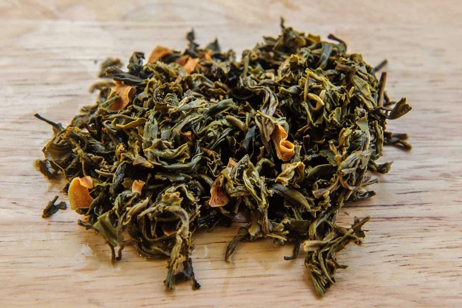 Pomelo Flower Green Tea. Vietnam green tea & pomelo flowers