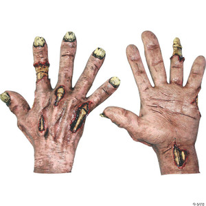 Zombie flesh latex hands M680-TB25306