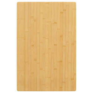 Table Top Bamboo Medium Rounded Corners Rectangular Minimalist A949-3154997