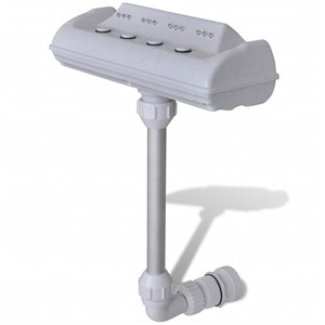 Swimming Pool Accessory White Plastic Small Adjustable Armrests A949-90504