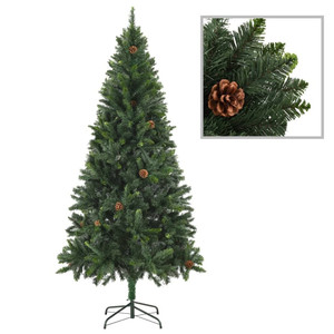 Christmas Tree Green PVC, Iron 6ft Decorative Inlays A949-284315