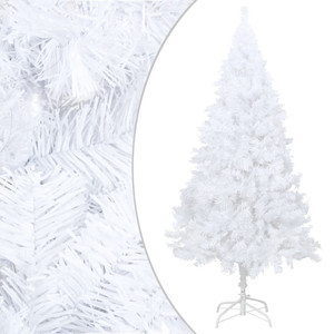  Artificial Christmas Tree White PVC, steel 59.1 in A949-321038