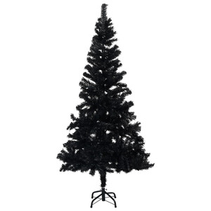 Artificial Christmas Tree Black PVC, steel Large Durable A949-329180