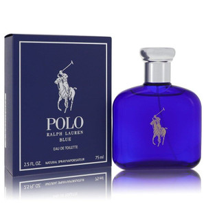 Polo Blue by Ralph Lauren Eau De Toilette Spray 2.5 oz (Men) V728-402819 Polo Blue by Ralph Lauren Eau De Toilette Spray 2.5 oz (Men) V728-402819
