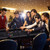 72 Inch Foldable Poker Table for 8 Players Portable Oval Card Board Game Table-Blue B593-NP11878