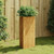 Garden Planter Brown Corten Steel Medium Durable Garden Planter A949-824546