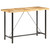Bar Table Brown and black Rough mango wood and powder-coated iron A949-286612