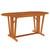 Garden Dining Set Reddish-brown Solid eucalyptus wood Medium A949-3087338