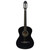 Classical Guitar for Beginner Black 4/4 39" Basswood A949-70110